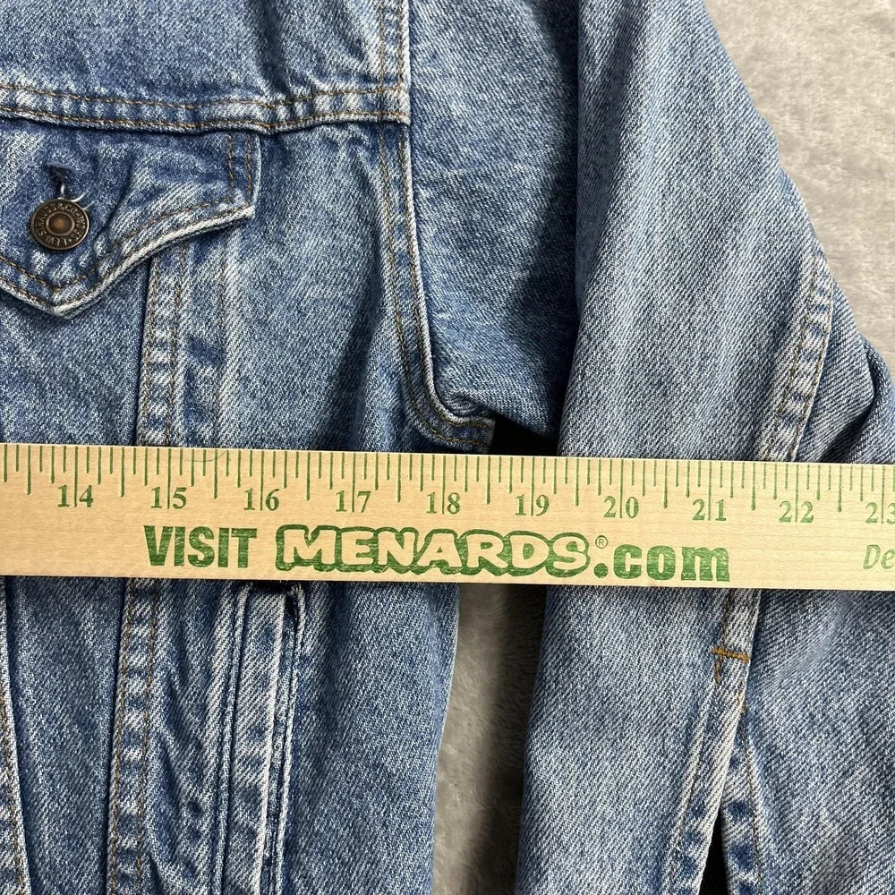 Vintage‎ Levi's Jacket Boys Medium Blue Denim Trucker Biker 57508 0214 USA